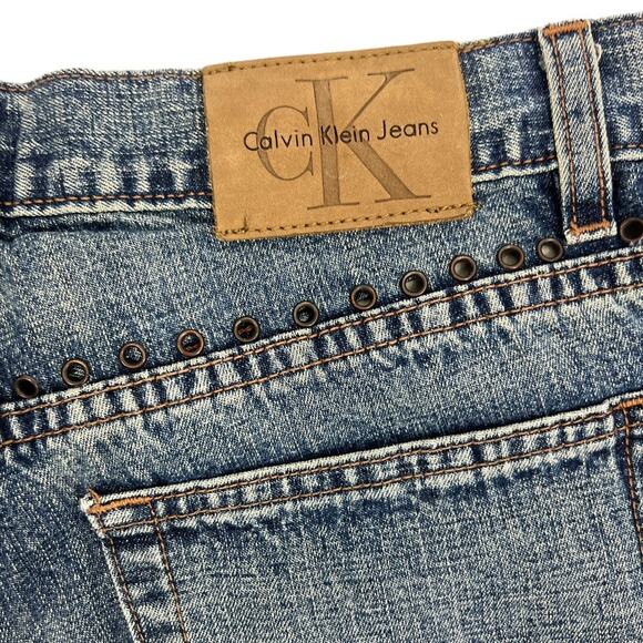 CALVIN KLEIN JEANS Metal Accent Jeans SZ 6 - Picture 12 of 15